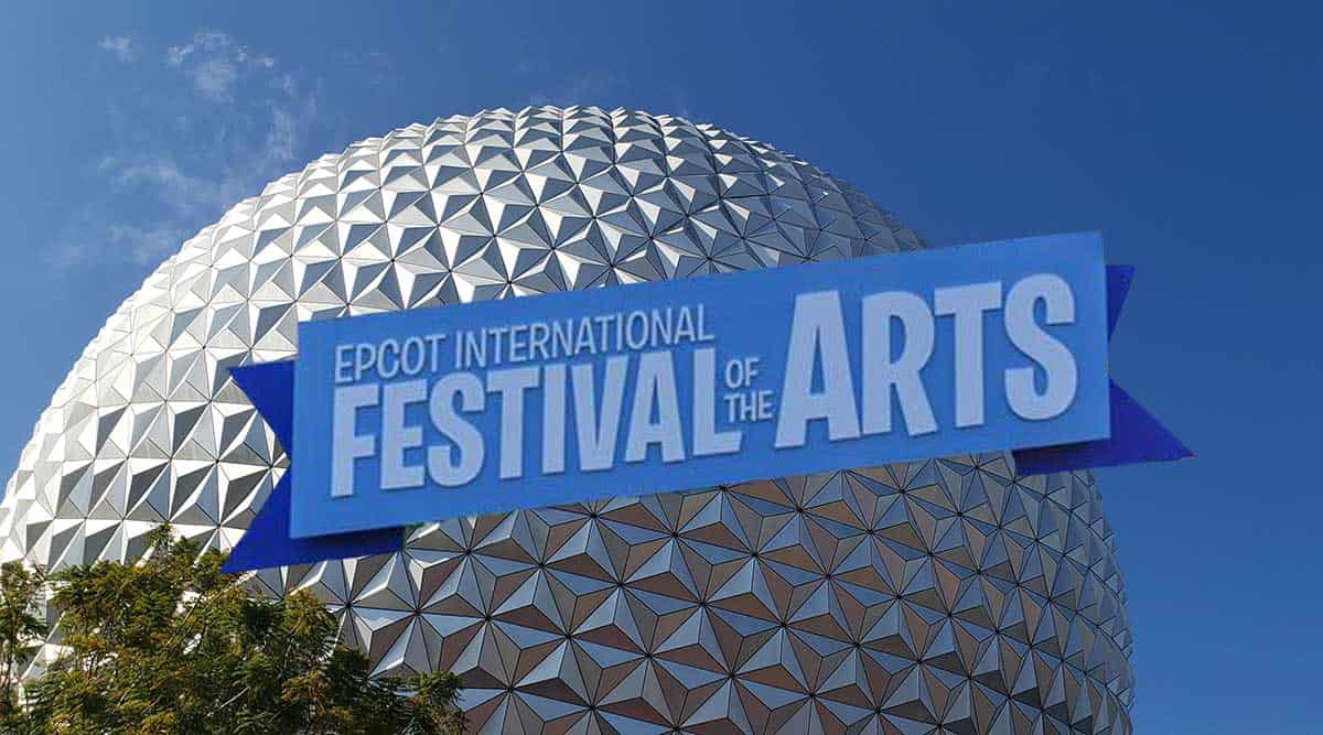 Epcot International Festival of the Arts at WDW Mouse and Castle